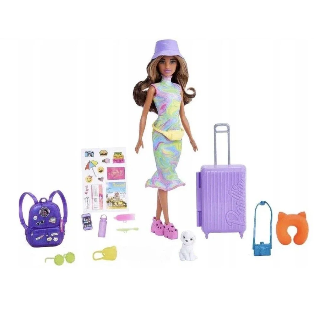 Mattel Barbie It Takes Two Teresa Travel Set HKB05 Doll 10+ Accessories NIB‎ New